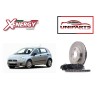 KIT DISCHI E PASTIGLIE PER FIAT GRANDE PUNTO 1.3 MULTIJET 75CV